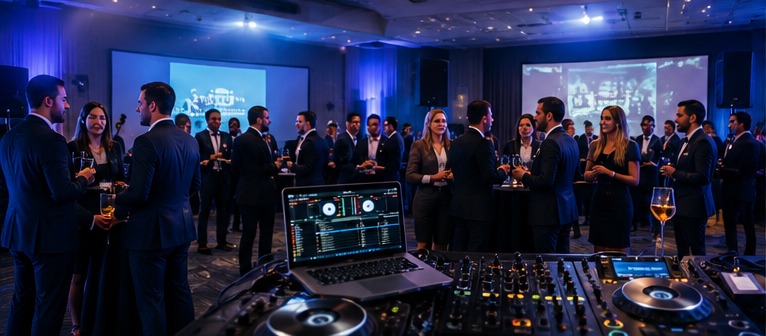 Corporate event DJ hire in Melbourne